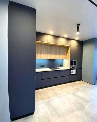 nerj çən: Sifarişlə mətbəx dəsti, Özü çəkən petlələr, MDF, Kredit var, Pulsuz çatdırılma — 5