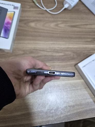 dubay iphone 16: Samsung Galaxy A73 5G, 128 GB, rəng - Boz, İki sim kartlı — 6