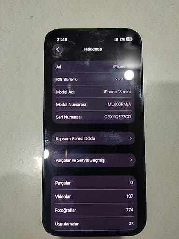 samaung a 11: IPhone 13, 128 GB, Mavi, Face ID — 6