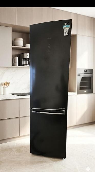 Техника и электроника: 2 двери LG Холодильник Продажа, цвет - Черный — 1