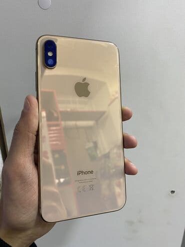 TV və video: IPhone Xs Max, 256 GB, Qızılı, Zəmanət, Simsiz şarj, Sənədlərlə — 1