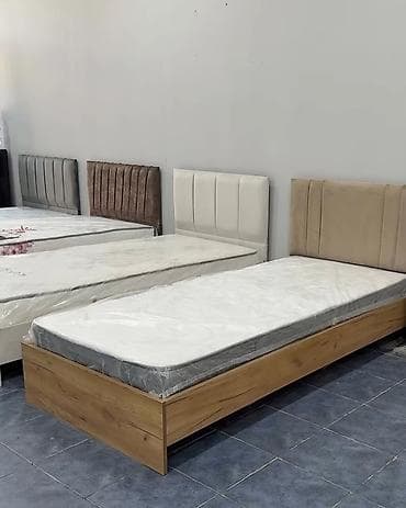 Tək nəfərlik çarpayı və döşək dəsti - Ölçü: təxmini 90×190 sm (tək lalafo.az -da Tək nəfərlik çarpayı və döşək dəsti - Ölçü: təxmini 90×190 sm (tək