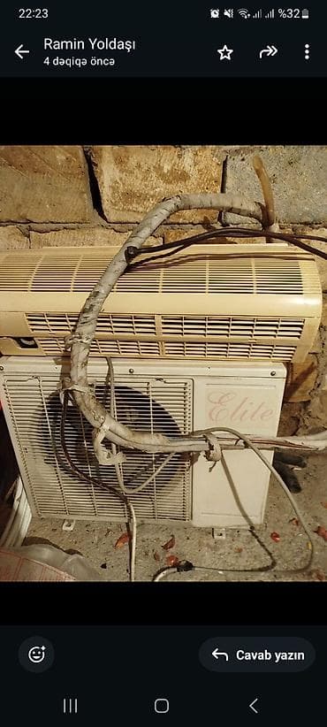 televizoru divardan asmaq: Elite split kondisioner sistemi - Növ: Divar tipli split — 1