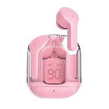 qulaqciq bluetooth: Kateqoriya: Qulaqlıqlar Brend: No Brand Model: Ultrapods Max Pink — 1