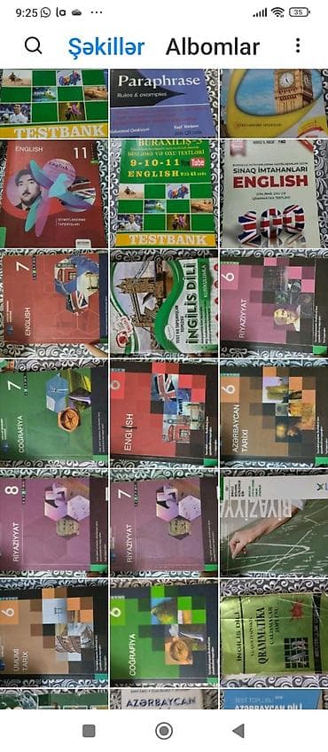 Digər kitablar və jurnallar