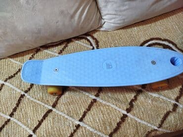 çadır kamp: Məhsul: Plastik kruizer skeytbord - Rəng: Gözəl açıq mavi gövdə — 1