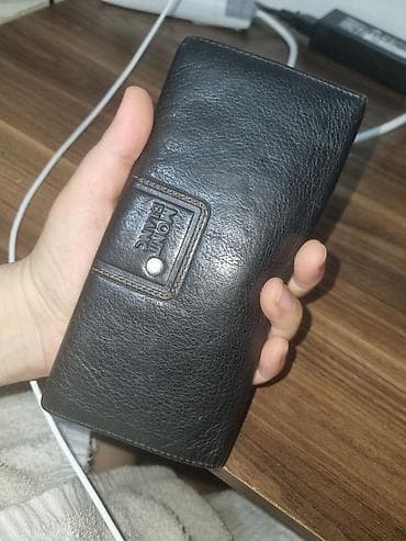 Montblanc pulqabısı – uzun model - Material: qara rəngli təbii dəri