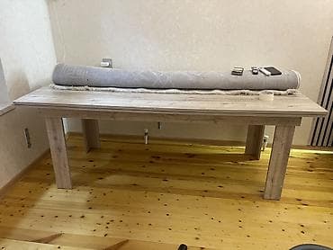 perla mebel stullar: Qonaq masası, Açılmayan, Laminat, Dördbucaq masa — 1