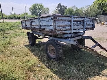 Kənd təsərrüfatı üçün ikioxlu traktor qoşqusu. ela vezyetdedi