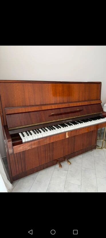 Tecili satlr real musteri naraht etsn. Upright piano – “Belarus”