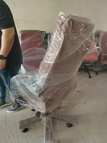 komputer kreslosu: Yeni, Təkərli, Qolları tənzimlənmir, Süni dəri — 2