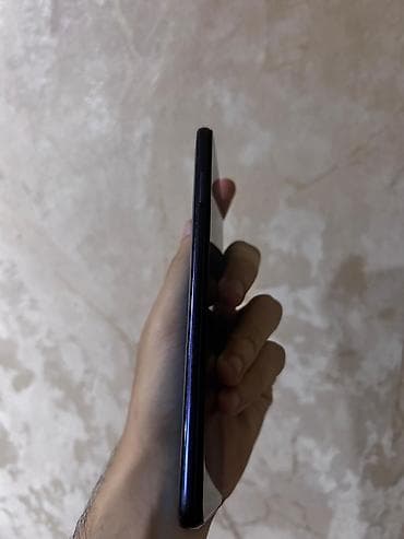 ikinci el 14 plus: Redmi Note 9S, 128 GB, rəng - Göy, Qırıq, Barmaq izi, Face ID — 4