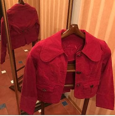 Пиджак бренд guess размер s одела 1 раз пиджачок как замшевый