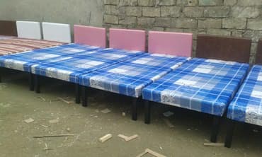 iki nəfərlik çarpayı: Taxt TEZE bir neferlik 50m iki neferlik 90m hazirlari var taxtadan — 2