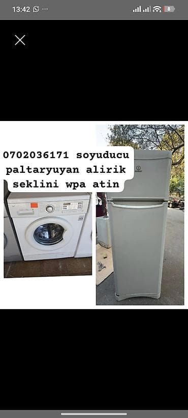 sharp soyuducu: Xidmət: Soyuducu və paltaryuyanların qəbulu (alışı) Təsvir: - Məişət — 1
