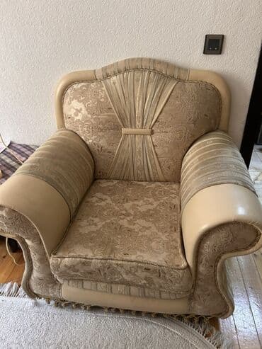 Mətbəx mebeli: Kreslo, Parça, Kredit yoxdur, Çatdırılma yoxdur — 1