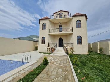 kirayə evlər 2022 bakı: Mərdəkanda 7 sot torpaq sahəsində, 360 kvm, müasir üslubda inşa — 1