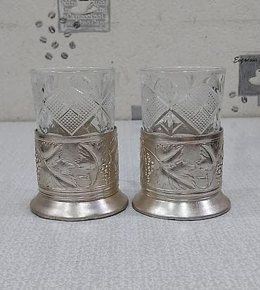 stekan sekilleri: Stəkan altlığı podstakannik sovet istehsalı, yaxşı vəziyyətdədir — 9