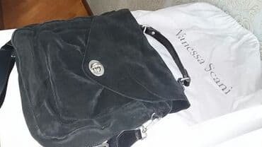 qaşlı çanta: Brend Vanessa Scani 260 azn alinib Unisexsdir Material nabukdur — 1