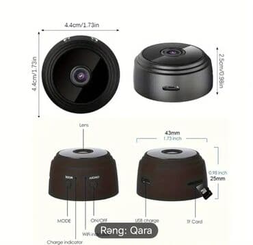 Mini müşahidə kamerası Təhlükəsizlik kamerası Ev və ofislər üçün mini