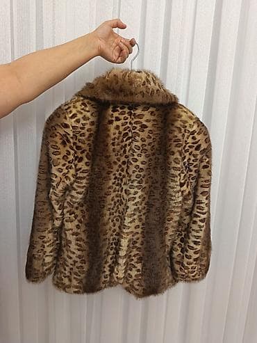 tibet məhsulları: Leopard naxışlı xəz kürk - Brend: Levinson (etiketdə göstərilir) - — 2