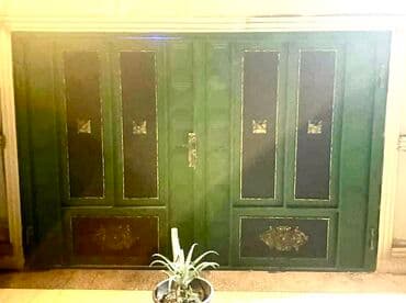 Məhsul: Metal giriş/qaraj qapısı - Material: qalın metal konstruksiya