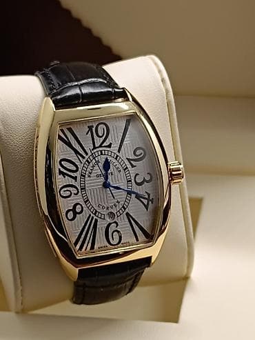 Smart qolbaqlar: Yeni, Qol saatı, Frank Muller, rəng - Qızılı — 8