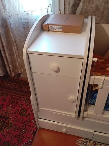 Oğlan və qız üçün, İşlənmiş, Dördbucaq, Beşik, Matras ilə, Yellənmə mexanizm ilə — 3