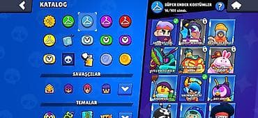 Brawl Stars hesabı – inkişaf etmiş profil və nadir məzmun - Kuboklar — 8