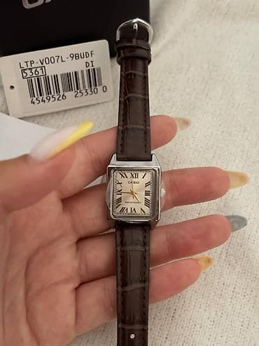 beli: CASIO qadın qol saatı – LTP-V007L-9BUDF yenidir, heç geyinməyib — 2