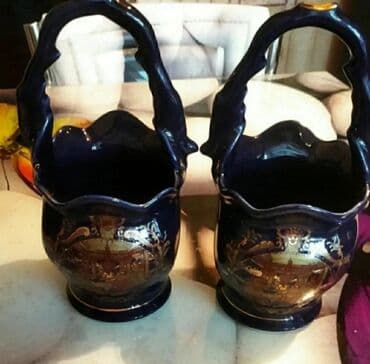 Süfrə qab-qacaqı: Kanfet qabi her 2 terefde ferqli resunkali iksi birlikte 25azn — 1