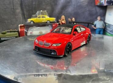 Əntiq saatlar: Коллекционная модель BMW M3 E92 GT2 Red 2009 UNI Fortune Scale 1:32 — 3