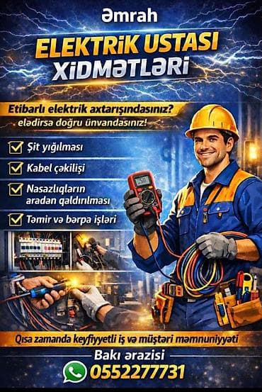 demir qapi gence: Elektrik ustası — 2