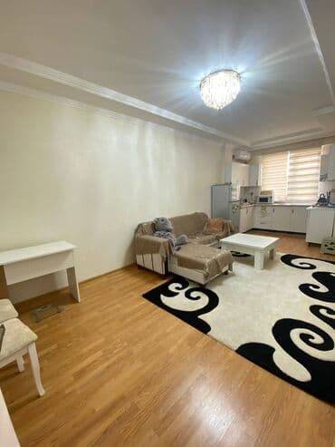 ucuz kafeler: Yasamal, 2 otaqlı, Yeni tikili, m. İnşaatçılar, 39 kv. m — 2