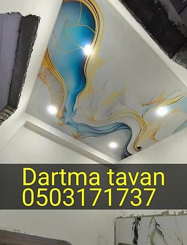 Dartma tavan xidməti TEKTUM KM 2 Alman istehsalı dartma tavanlar
