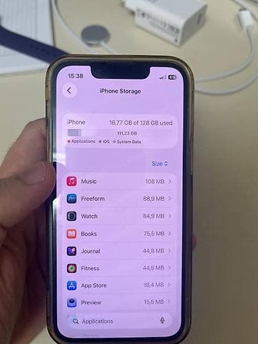 mini mikrofonlar: IPhone 13 mini, 128 GB, Face ID — 7