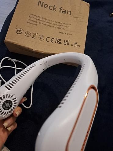 quicks ventilyator: Boyundan taxılan portativ ventilyator - Ergonomik U‑şəkilli dizayn — 4