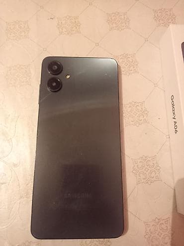a12 ikinci el: Samsung Galaxy A06, rəng - Qara — 2