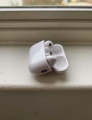 airpods 2 ikinci el: İşlənmiş Simsiz (Bluetooth) Qulaqcıqlar, Apple, rəng - Ağ — 2