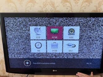 televizorların təmiri: Televizor LG LCD — 12