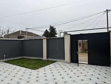 qusar evler: Həyətyanı fərdi yaşayış sahəsi - Hündür hasarlı, tam qapalı həyət — 2