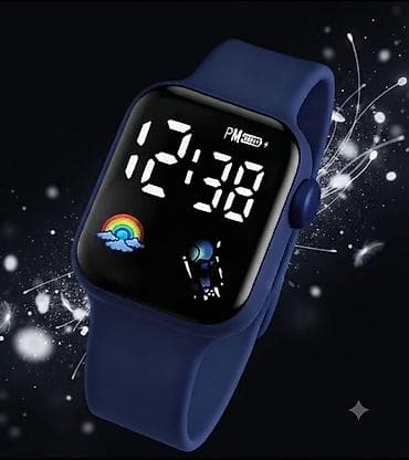 Smart saatlar: Yeni, Smart saat, Sensor ekran, rəng - Mavi — 1