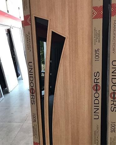 suse qapi: Məhsul: Daxili qapılar – şüşəli modern dizayn Təsvir: - Unidoors — 2