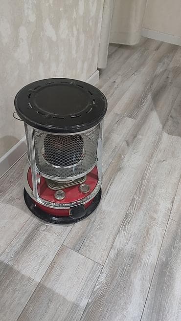 peçka soba: FUJI kerosin sobası – portativ, dairəvi dizaynlı, açıq alovsuz — 1