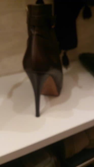 botlar: Ölçü: 39, rəng - Qəhvəyi, Yeni — 4