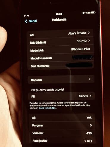 islenmis monitorlarin satisi: IPhone 8 Plus, 64 GB, Barmaq izi, Simsiz şarj — 3