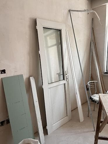Pəncərə 176x150 Qapı 75x260 Balkon çıxışları üçün əlverişli qapı — 2
