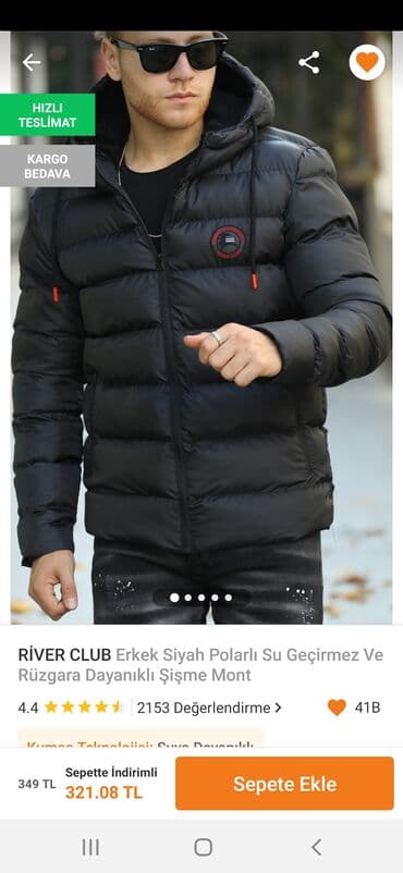 balonka kurtkalar kisi ucun: Kurtka, Bolonka, Qış, M — 1