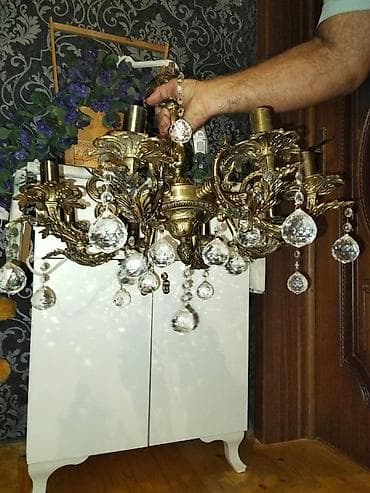 Çılçıraq, 8 lampa, Metal — 1