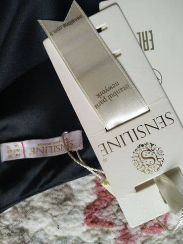 вечернее платье шифоновый: Etiketi üzərində, qalın atlas, hündür xanımlar üçün — 2